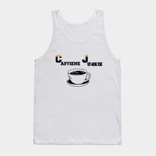 caffiene junkie coffee lovers Tank Top